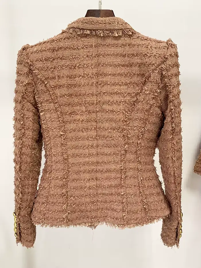 HIGH STREET Novinka 2026 A/W Tvídové sako pre ženy