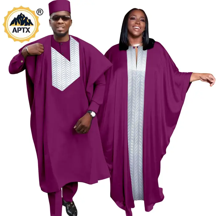 Africké abaya šaty pre ženy a mužov