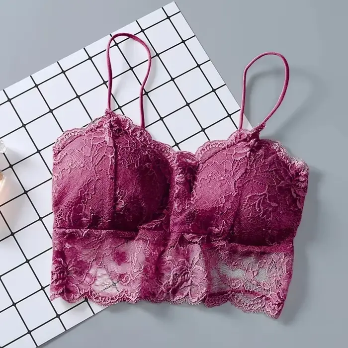 Letné dámske čipkované sexy slnečné topy bez rukávov s vypchávkou Bralette podprsenka Bustier so zipsom na chrbte Club bolero tank top lingerie žlté