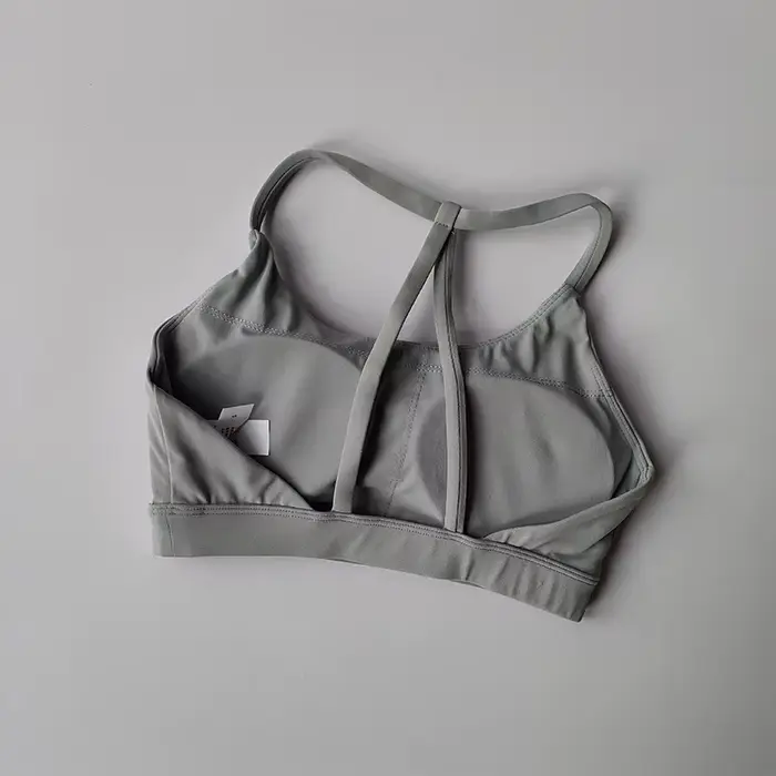 Soutien-gorge de sport pour femmes, dos nu, antichoc, Fitness, séchage rapide, Pilates, entraînement