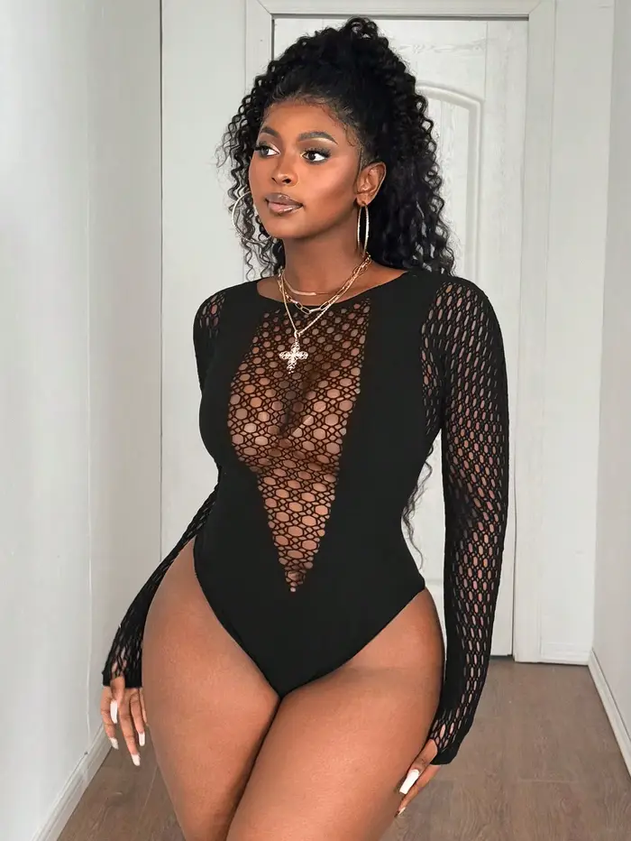 Sexy obtiahnuté body pre ženy vo veľkých veľkostiach
