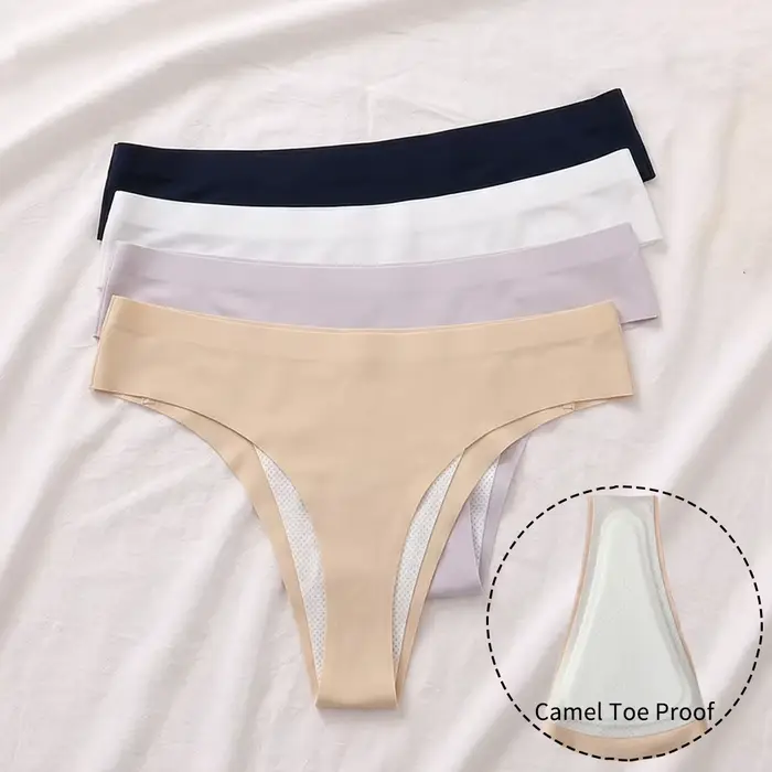 Neviditeľné nohavičky anti-camel toe pre ženy, bez švov, pre telocvičňu a cvičenie