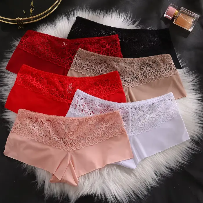 Sexi čipkované boxerky pre ženy