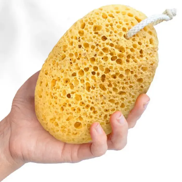 Sada 2 penových telových sprchových špongií, exfoliácia loofah, africká sieť, dámska umývacia kefa, mäkká a upokojujúca