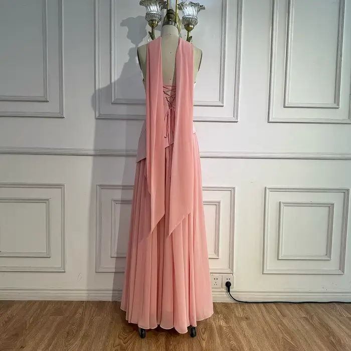 Serene Hill – robe de soirée longue, Corset lilas personnalisé, élégante, jupe fluide, pour femmes, LA73165, 2025