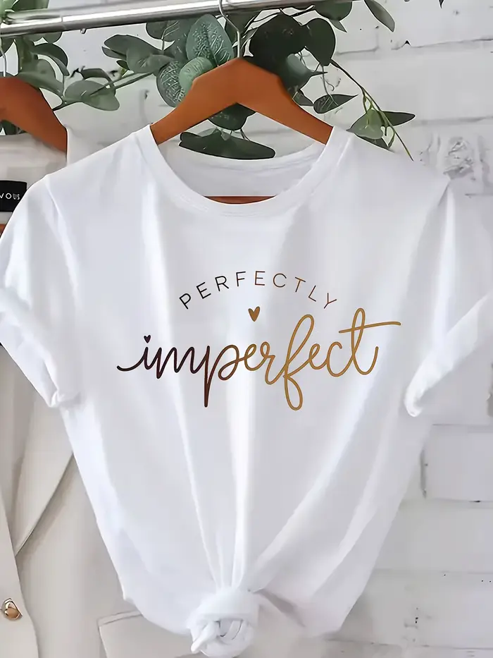 Dámske tričko „The Perfect Imperfection“ voľný strih