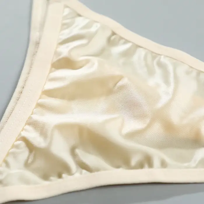 nohavičky tangá G v polyestere a elastane s čipkou pre ženy Špeciálne príležitosti
