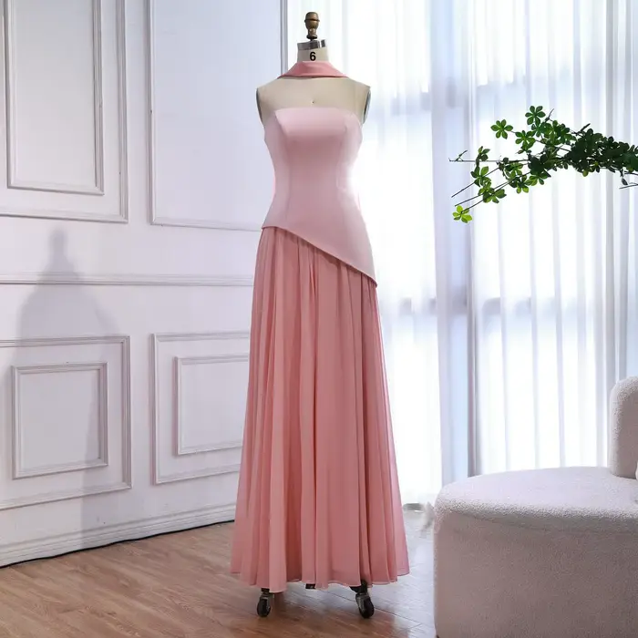 Serene Hill – robe de soirée longue, Corset lilas personnalisé, élégante, jupe fluide, pour femmes, LA73165, 2025