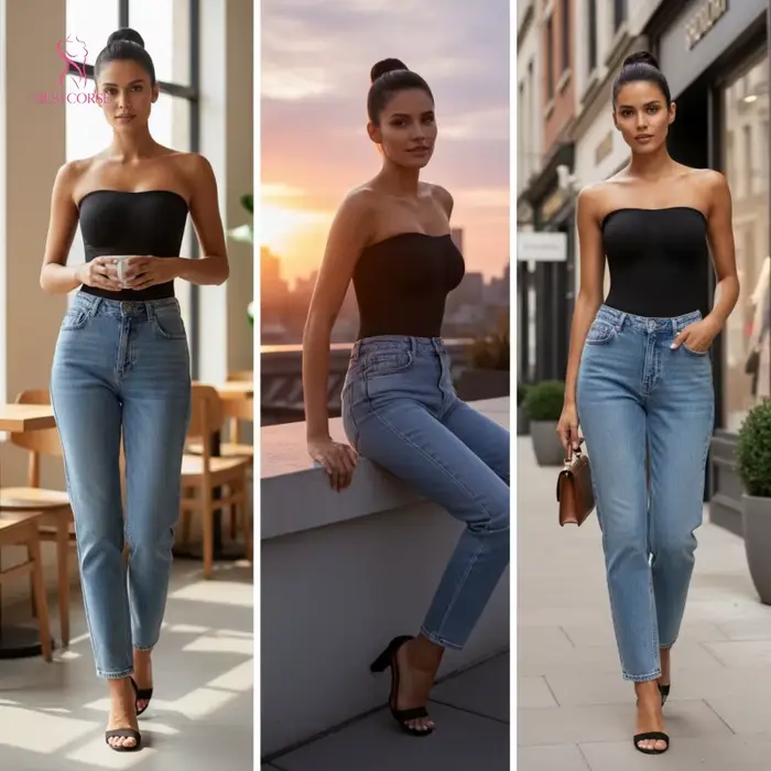 Telo opláštenie žena tangá korzet bez popruhov, tvarovanie telo opláštenie brucho pla bez švov, ploché brucho efekt, bodysuit kus pre pod dámske šaty.