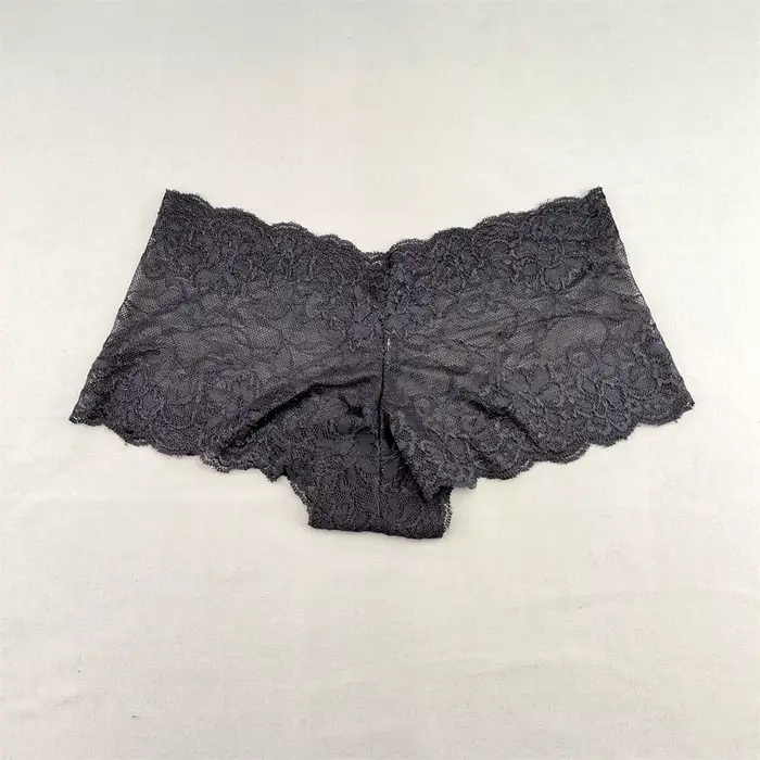 Dámske boy shorts čipka priesvitné boxerky s kvetinovým vzorom jednofarebné