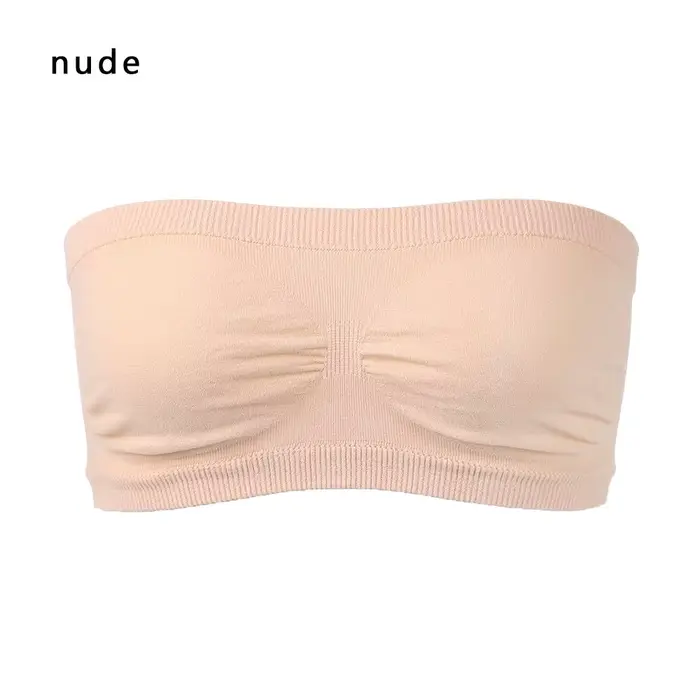 Mode haute élastique sport soutien-gorge bustiers sans couture bretelles enveloppement poitrine