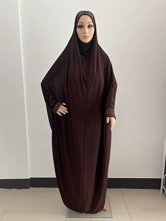 H098 taille libre Robe musulmane prier Khimar caftan Burqa Abaya Robe Hijab moyen-orient vêtements