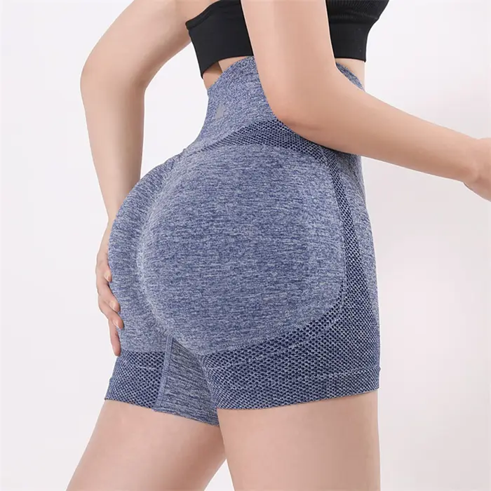Femmes été mince taille haute Yoga élastique Fitness Yoga Leggings Sport course Shorts