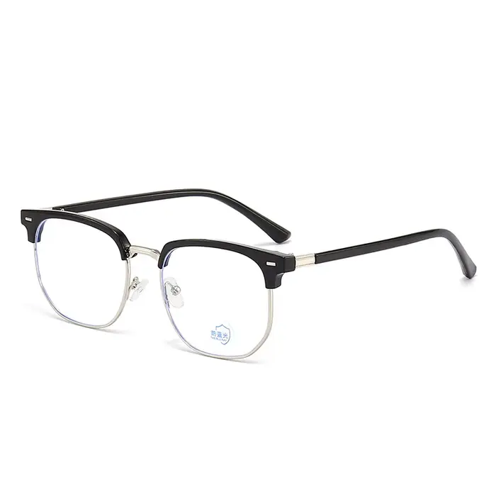 XJiea – lunettes photochromiques Anti-lumière bleue pour hommes et femmes, rectangulaires, semi-sans