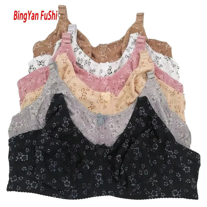 Pohodlná bavlnená podprsenka pre ženy Push Up s kosticami a plnými košíčkami Sexy veľké veľkosti 115E 110E 105E 100E 95E 90E 85D C19