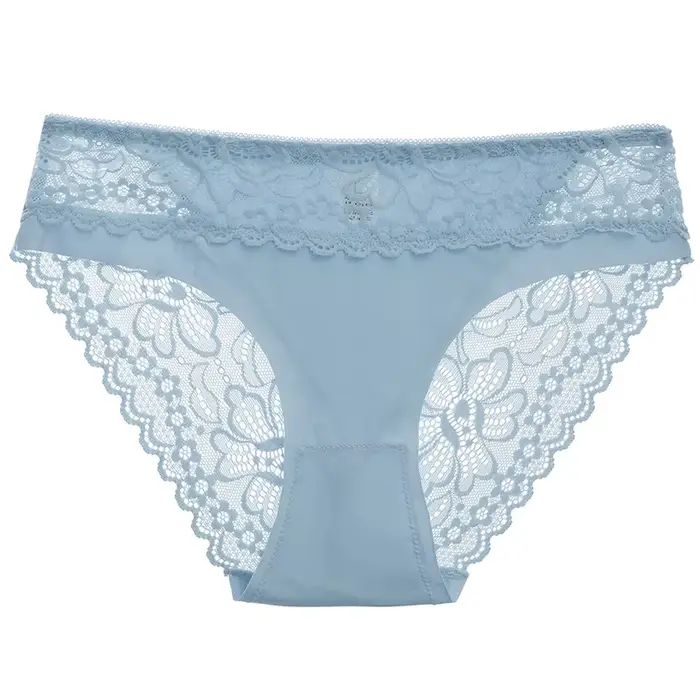Dentelle femmes culottes Sexy sous-vêtements féminins sans couture dames slips taille basse Lingerie