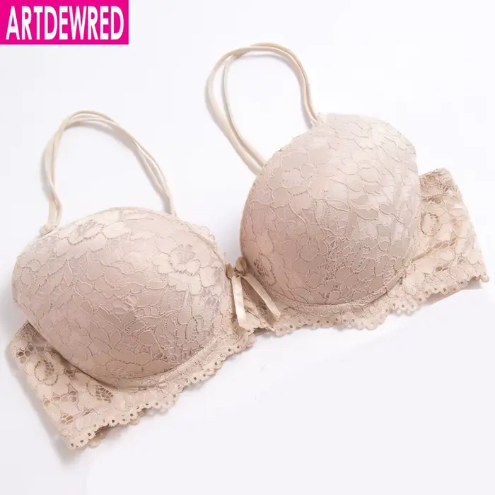 ARTDEWRED ženy Sexy bralette veľká veľkosť čipkovaná spodná bielizeň Push Up podprsenky 75 80 85 90 95 B C D intímne
