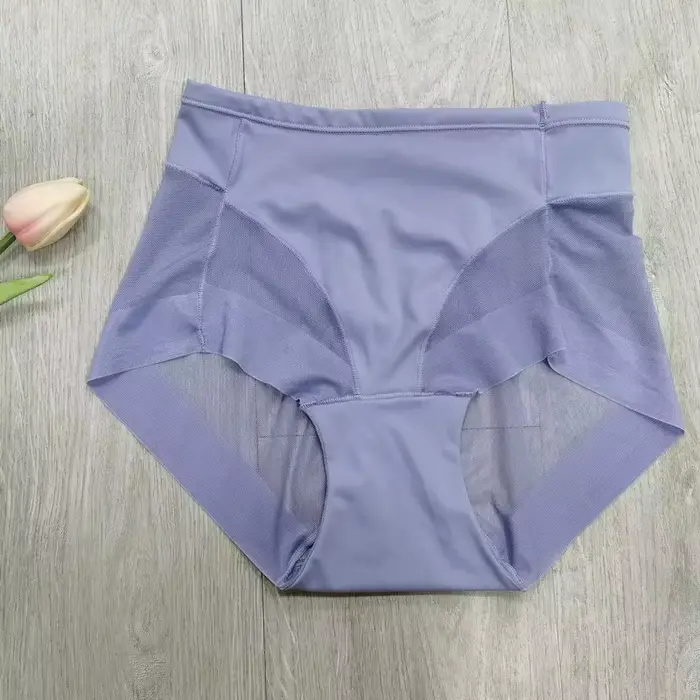 Culotte en coton et élasthanne avec contrôle du ventre et dentelle pour femmes pour une silhouette élégante et confortable occasions spéciales