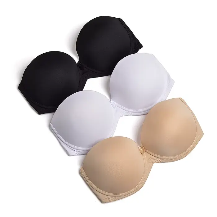 Yandw nové svadobné podprsenky pre ženy Multiway podprsenka Sexy Invisible čistý chrbát lano krk Bralette Lingerie bez