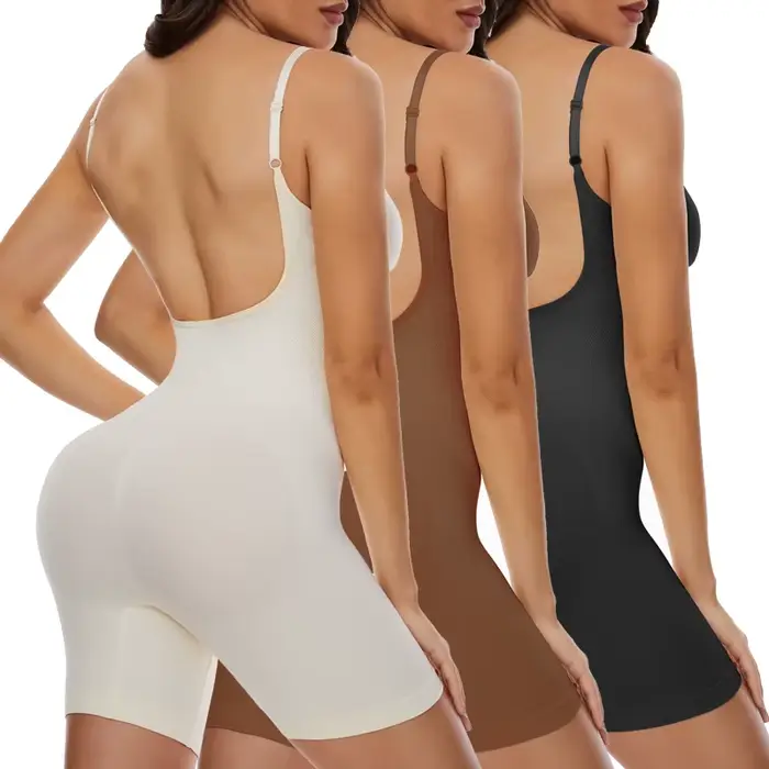 Nové dámske sochárske body v pletive, top-mäsový efekt, vyhladenie, riedenie, ploché brucho korzet