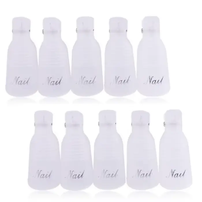 Gélový UV lak odstraňovač klipy