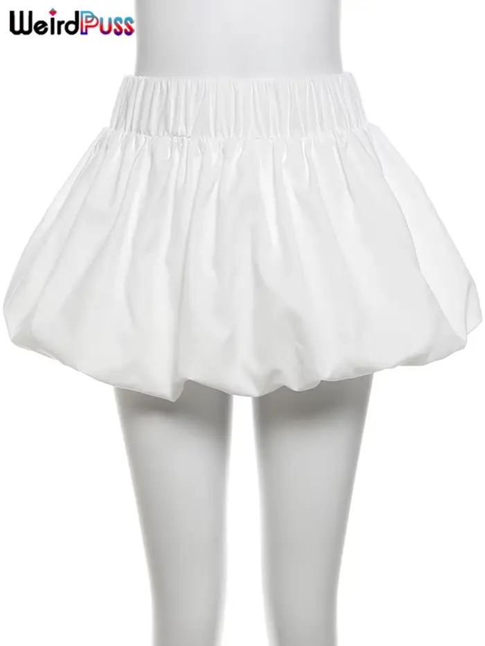 NIBBER štýl Y2K Hottie Chic Prom sukňa pre ženy Junior Špeciálne príležitosti Letné jarné výročie Veľkonočné Streetwear Bold Mini vysoký pás Mierne pružný polyester elastan