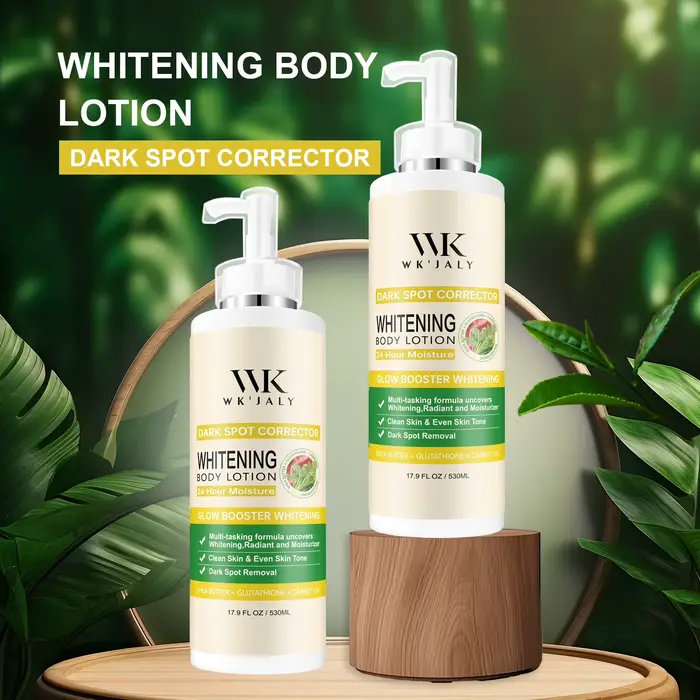 WK JALY Zosvetľujúce telové mlieko Glow Booster s glutatiónom