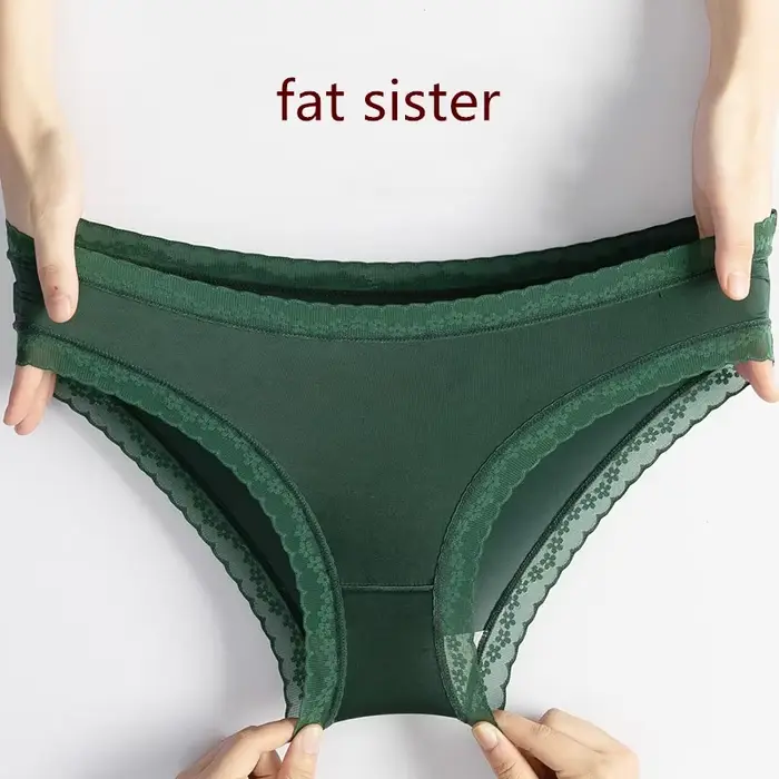 Módne nohavičky pre ženy Sexy ružové dámske spodné prádlo jemný hodváb ženské