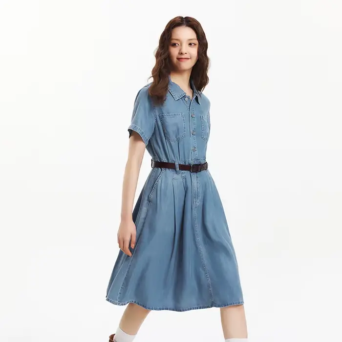 Pantalons plissés Semir en lyocell pour femmes élégants et confortables été 2025 occasions spéciales ```