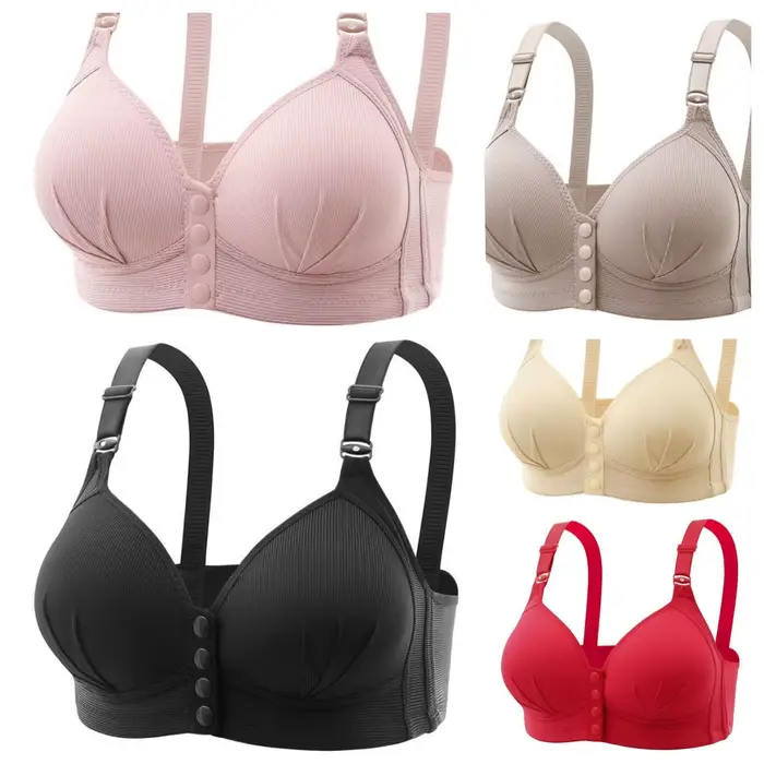 Sexy push up podprsenka pre ženy veľké veľkosti pohodlné a elegantné predné uzavretie spodná bielizeň pre mamičku špeciálne príležitosti