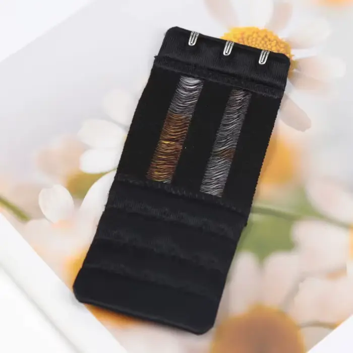 Sada 3 elastických podprseniek pre ženy, 3 rady, 3 háčiky, šírka 4,5 cm, s nastaviteľnou prackou