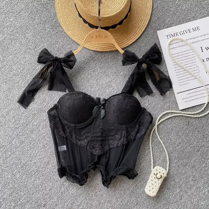 Camisole intégrée soutien-gorge Dancing JL Ants en dentelle élégante pour femme, vêtement de bureau, hauts sans manches, tenue pour toutes les occasions