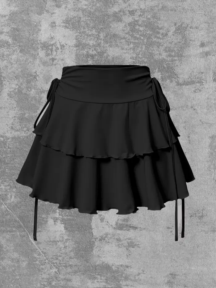 Robe femme junior décontractée polyester élasthanne coupe empire mini tricoté ocasions multiples