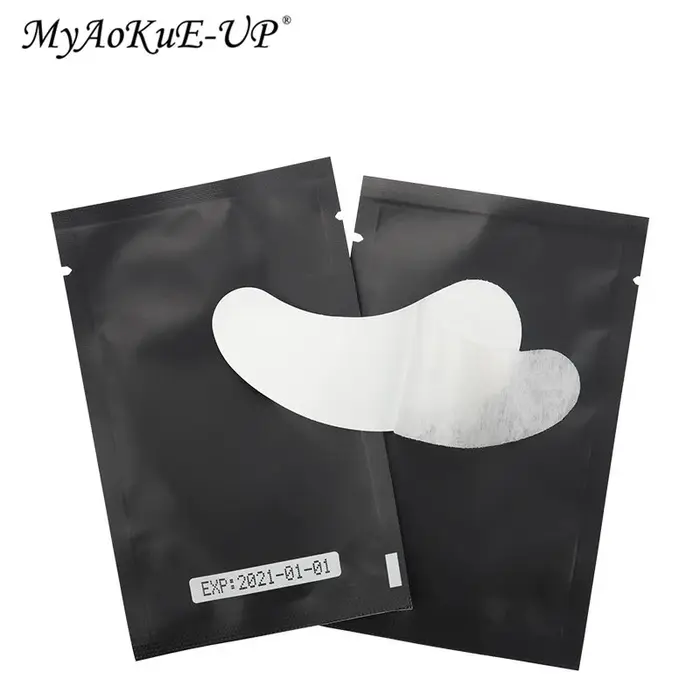 Patch de Gel pour coussinets de cils, 50/100 paires, pour greffage d'extension de cils, conseils pou