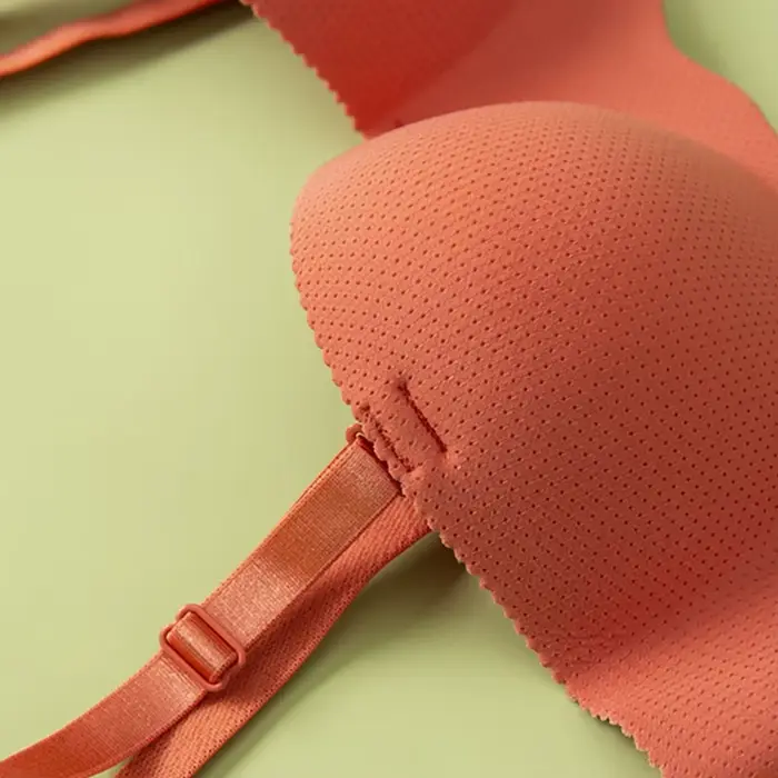 Pol šálky bezšvové podprsenka pre dievča, push-up podprsenka, podprsenka bez kostic, jeden kus spodnej bielizne, pohodlné a priedušné, malé poprsie, candy dokument