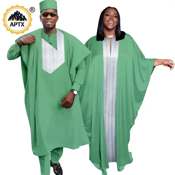Africké abaya šaty pre ženy a mužov