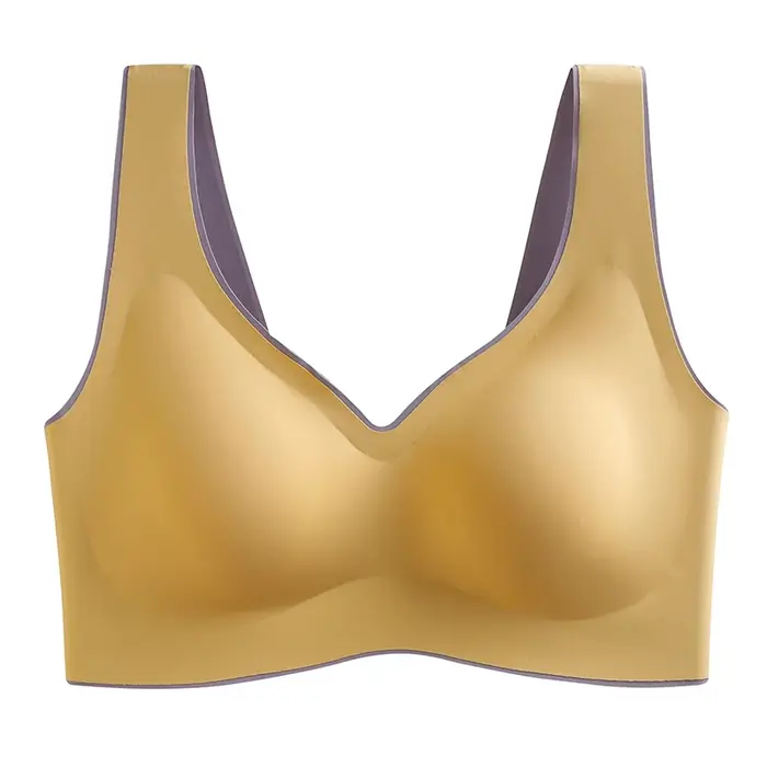 Pohodlná latexová podprsenka bez drátků pre ženy