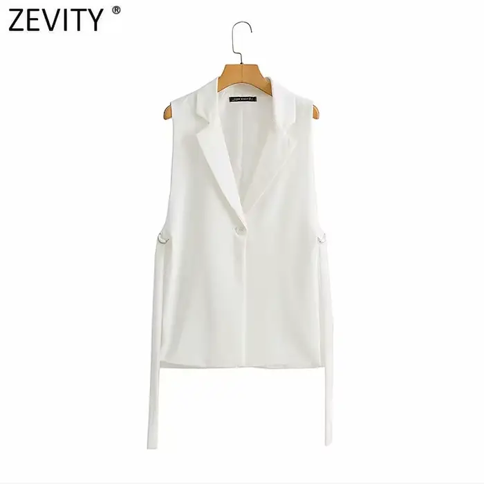 Zevity-Dámska vesta s bočným rozparkom