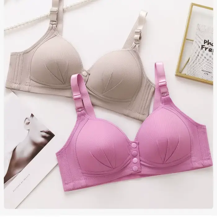 Sexy push up podprsenka pre ženy veľké veľkosti pohodlné a elegantné predné uzavretie spodná bielizeň pre mamičku špeciálne príležitosti