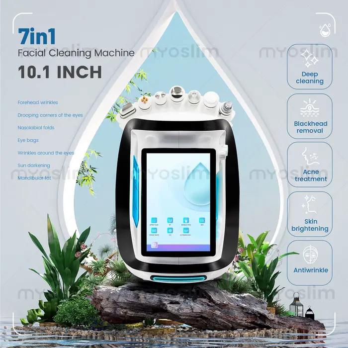 Système d'hydrodermabrasion à l'oxygène Aqua Peel par Smart Jet, appareil de soin du visage à petite
