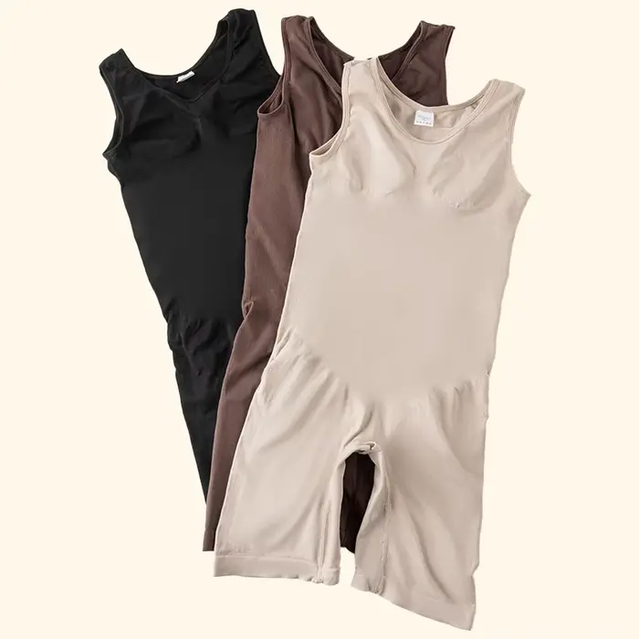 1 kus tvarovanie Shapewear body tesné telo Shaper Top čierna