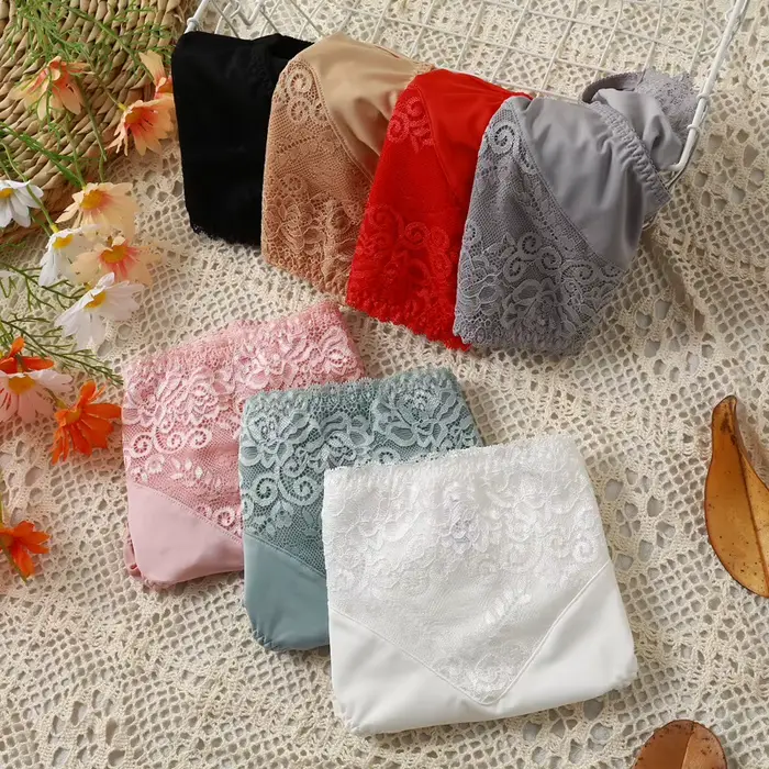 Culotte en soie de lait avec dentelle pour femmes de grande taille élégante et confortable pour toutes les occasions