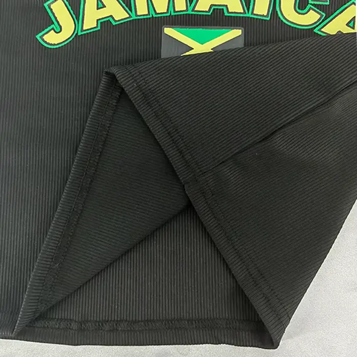JAMAICA - Čierne glazúrované tielko pre ženy
