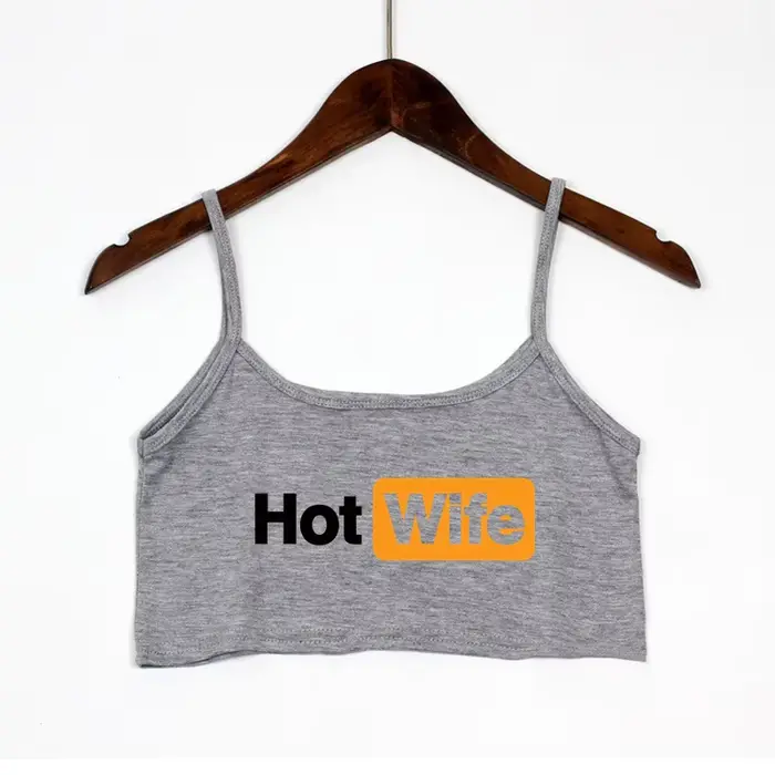 Vtipné dámske tričko s horúcimi písmenami nové Sexy krátky top letné ženy