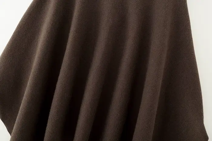ETJ 2025 Nový módny oversized voľný pulóver s okrúhlym výstrihom a netopierími rukávmi