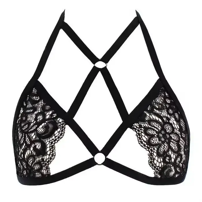 Soutien-gorge sexy en dentelle pour femmes, lingerie féminine, push-up, haut ajustable, antidérapant