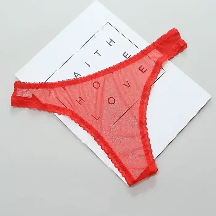 KUCLUT Priesvitné sexy tangá pre ženy