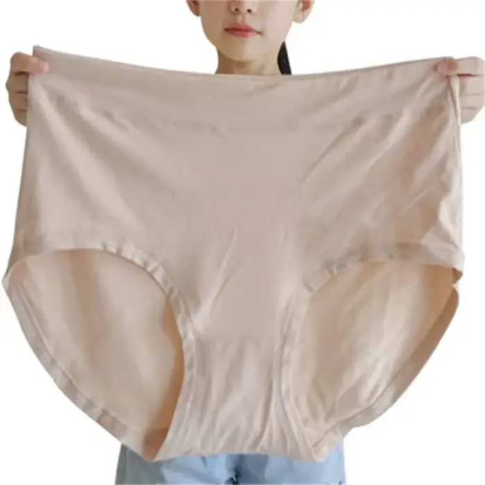 Veľké dámske nohavičky Extra Large hodvábne mlieko trojuholníkové tangá pre ženy stredného veku matky spodná bielizeň 150 kg
