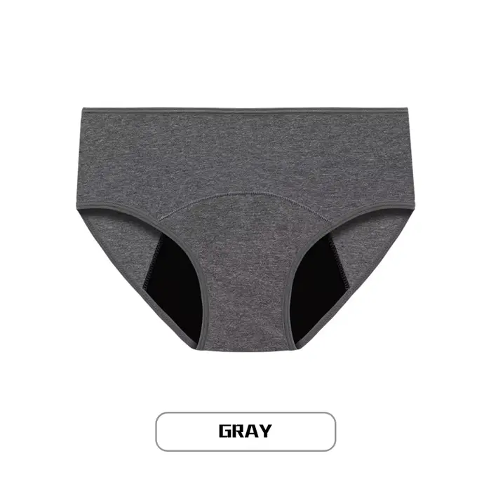 Culotte menstruelle pour femmes, sous-vêtements physiologiques confortables absorbants, slips anti-f