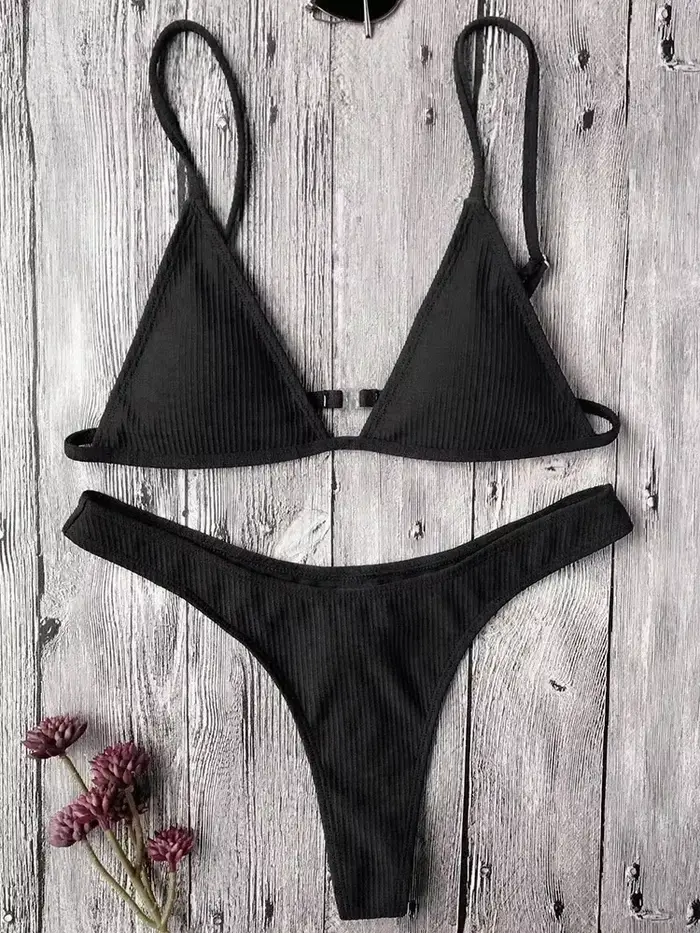 BanRibTanga-Brazílske bikiny pre ženy, sexy plavky, tanga nohavičky, zárezy, na plávanie, 2025